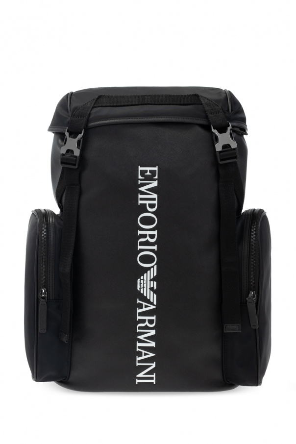 Emporio Armani Clothing Czarny Black Backpack with multiple pockets Emporio Armani SchaferandweinerShops Spain